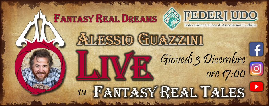 Fantasy Real Tales - Un nuovo progetto di FRD patrocinato da Federludo.