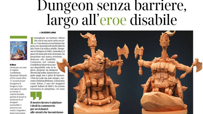 Su disabilità e inclusività nel gioco di ruolo