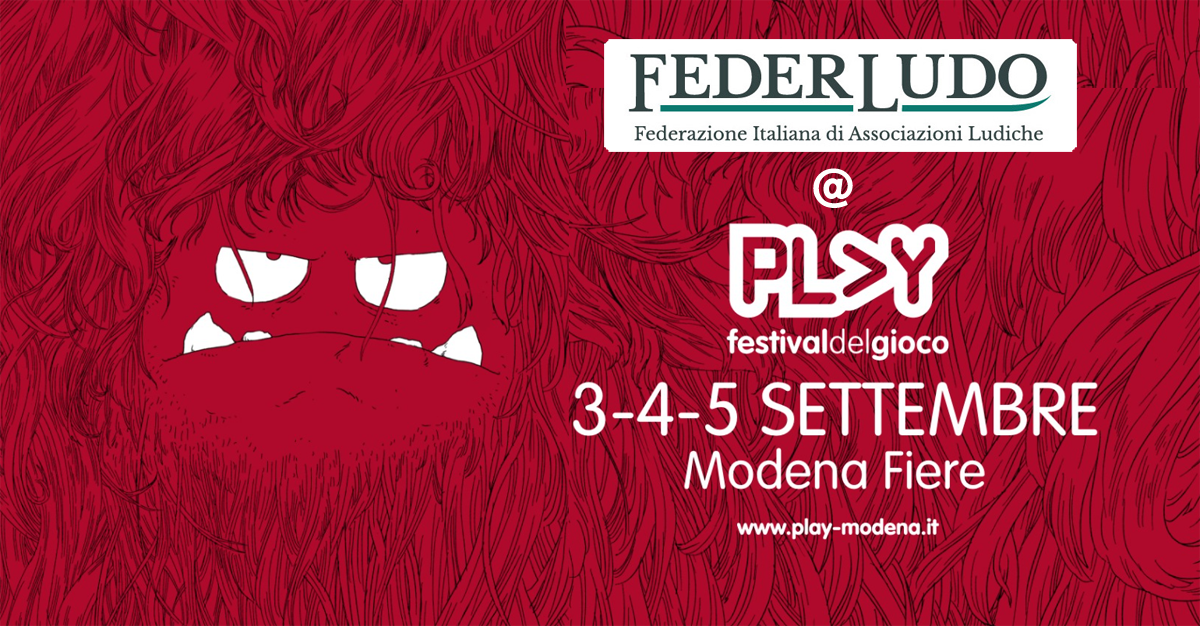 Programma di Federludo a Play! 2021