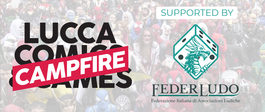 Il sostegno di Federludo per i Campfire di Lucca Comics & Games 2021