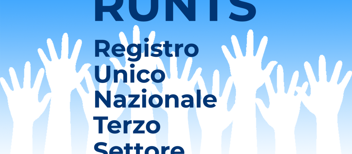 Entra in vigore il 23 Novembre il Registro Unico Nazionale del Terzo Settore