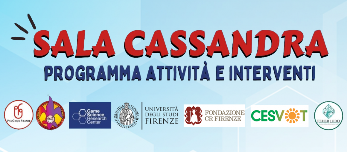 Due giorni di incontri, tavole rotonde e seminari a FirenzeGioca, la cultura ludica italiana protagonista in Sala Cassandra.