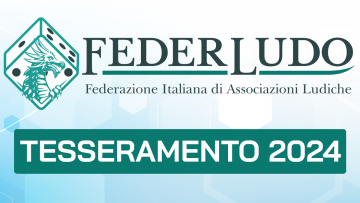 Campagna tesseramenti 2024: Federludo da più valore alle associazioni ludiche.