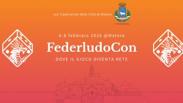 <strong><em>FederludoCon: a Matera dal 6 all’8 febbraio 2026 la quinta edizione</em></strong>