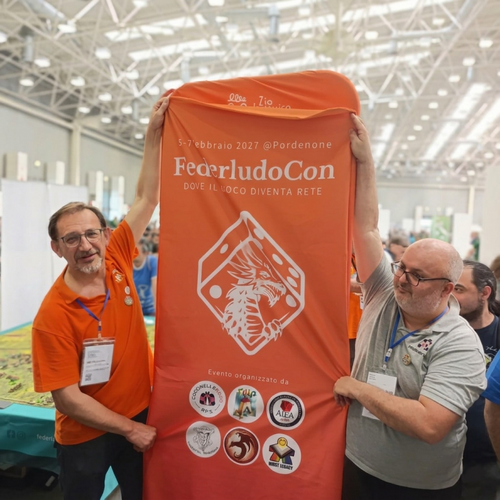 <strong>FederludoCON 2027 sarà a Pordenone: la Capitale italiana della Cultura diventa anche Capitale della Cultura Ludica</strong>