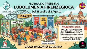 LudoLumen: Il Nuovo Salotto Ludico Firmato Federludo a FirenzeGioca